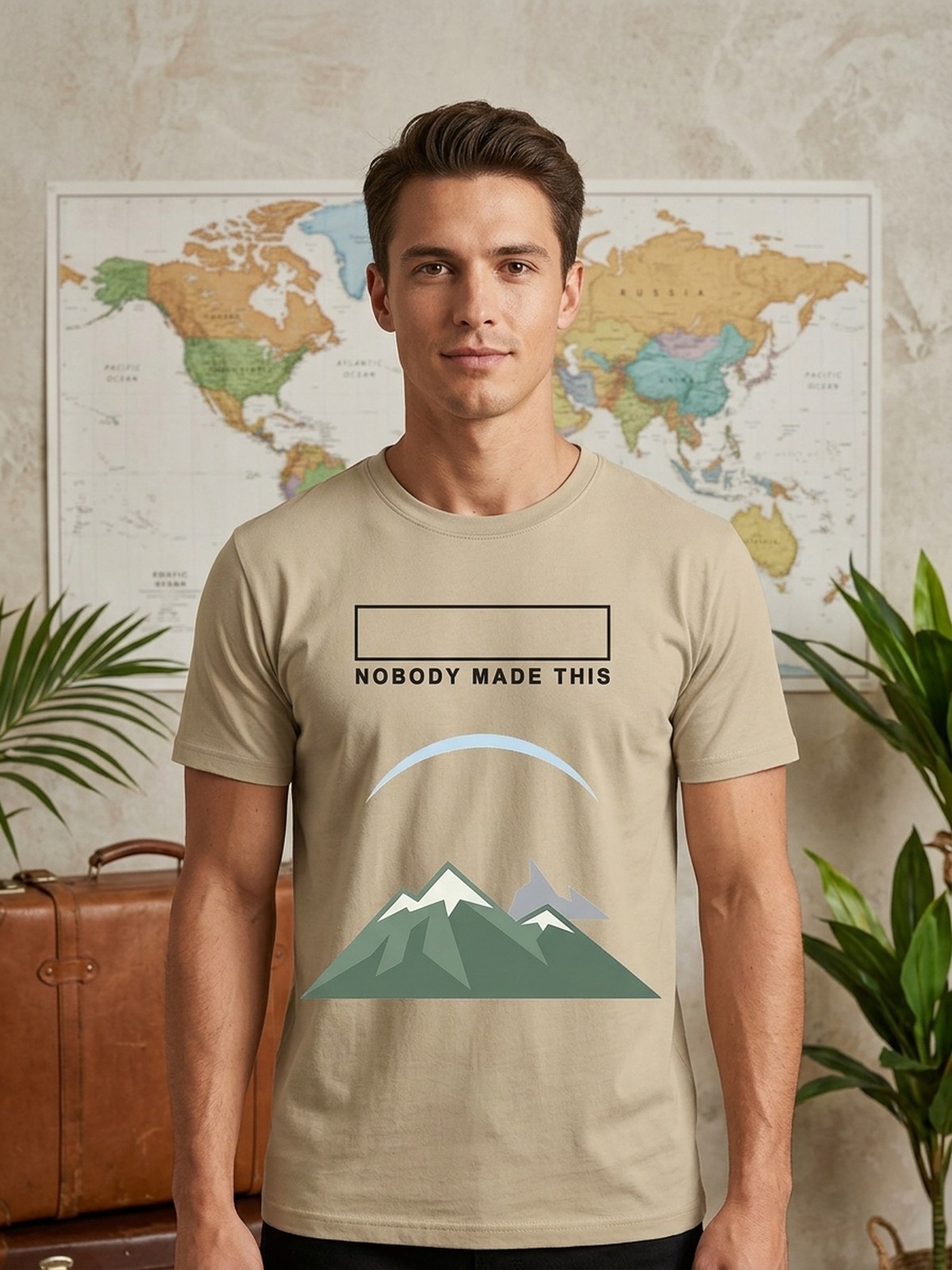 Item No. 0002. A shirt about Summer Vacation Planning & Wanderlust. Rev A.