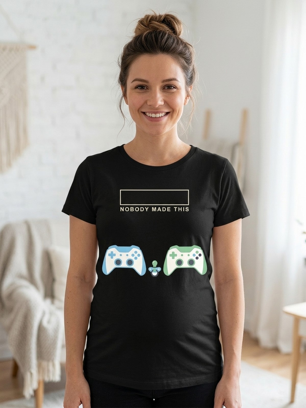 Item No. 0003. A shirt about Joyful Pregnancy Reveals. Rev A.