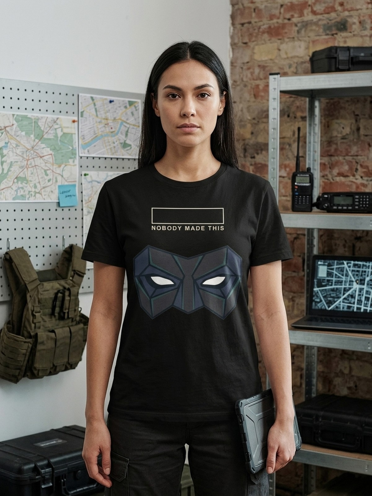 Item No. 0005. A shirt about Citizen Vigilante & Anti-Hero Archetypes. Rev A.