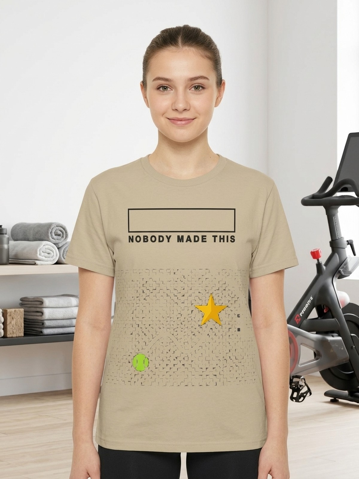 Item No. 0019. A shirt about Maya Joint's Wimbledon Breakthrough. Rev A.