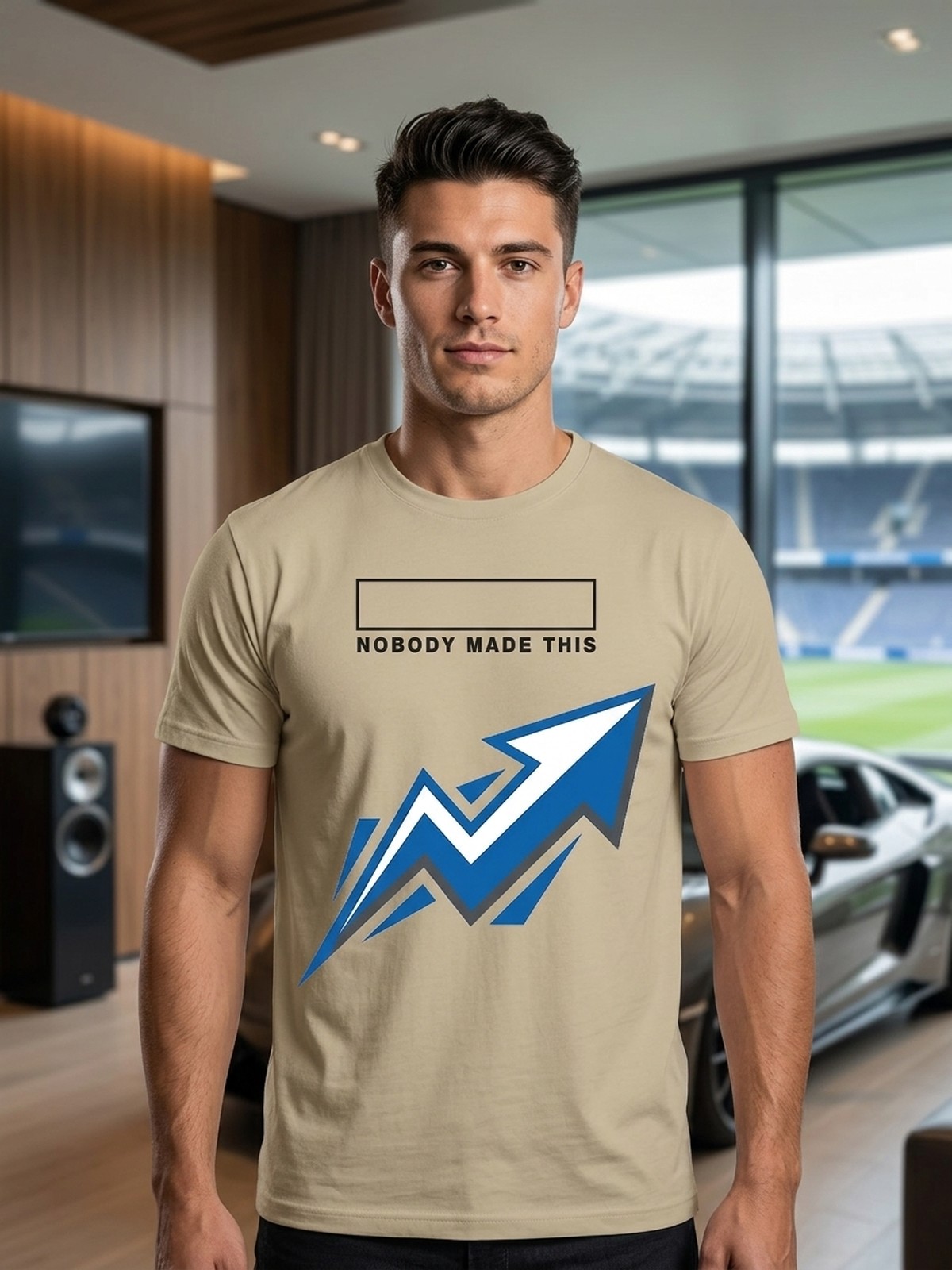 Item No. 0021. A shirt about Elite Footballer Transfer Buzz. Rev A.
