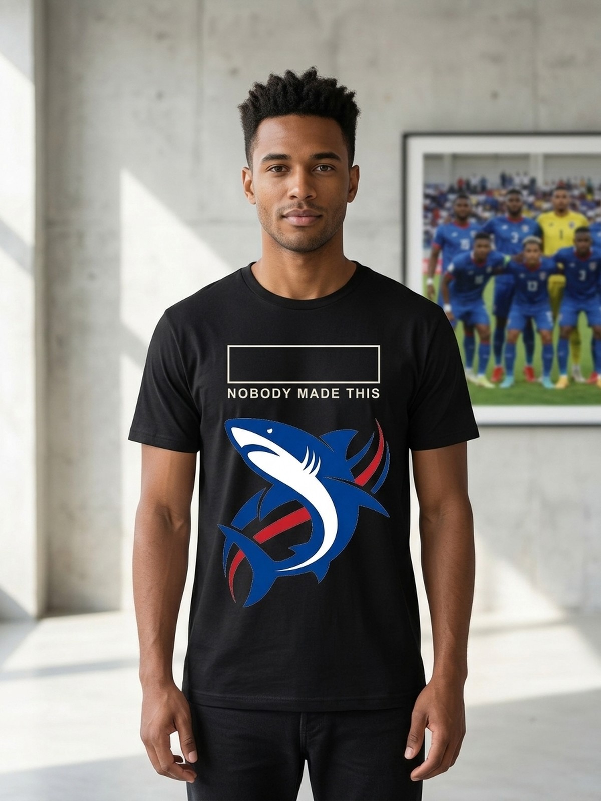 Item No. 0029. A shirt about Cape Verde National Football Team's Moment. Rev A.