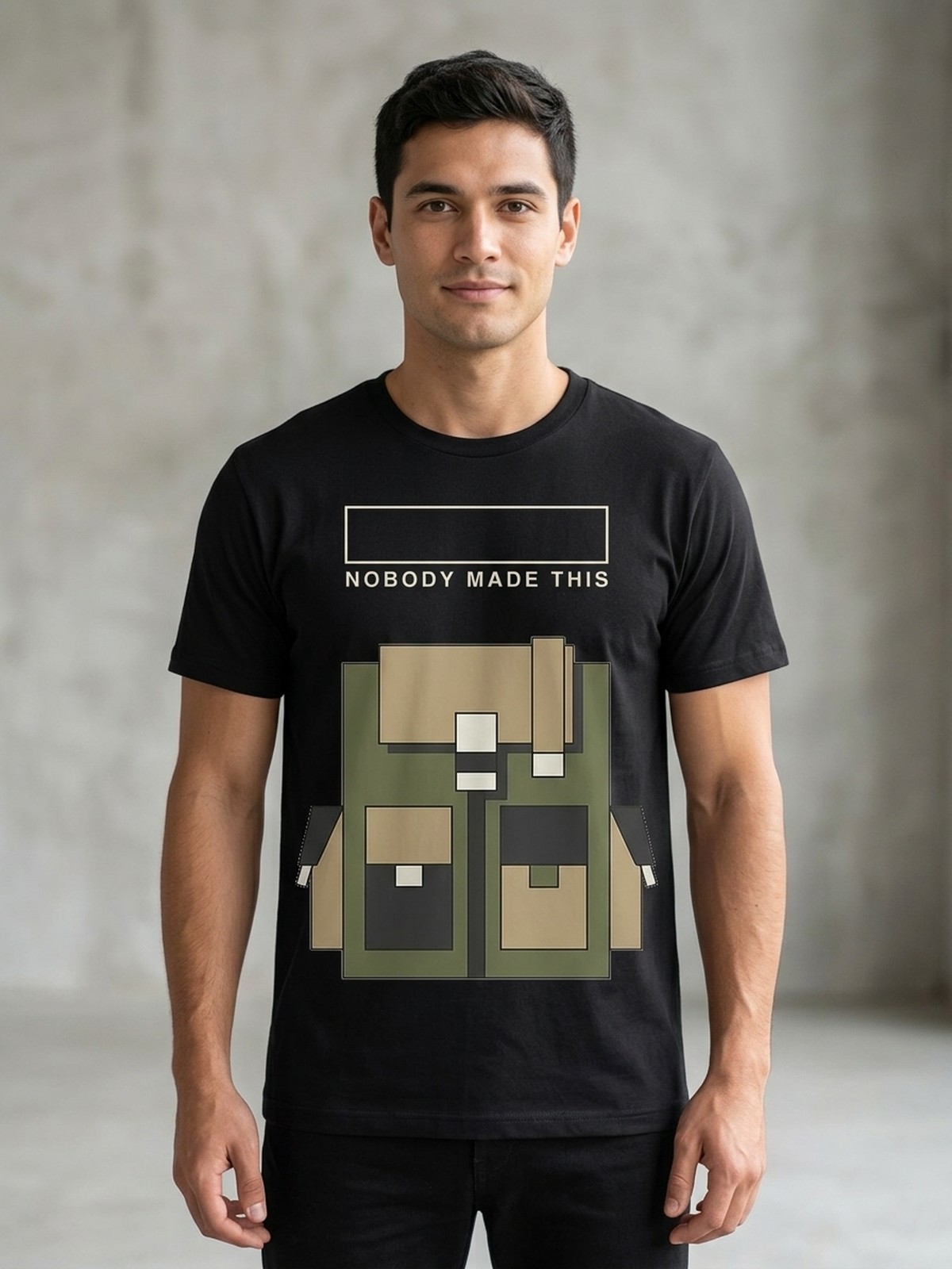 Item No. 0035. A shirt about Utilitarian Pocket Aesthetic. Rev A.