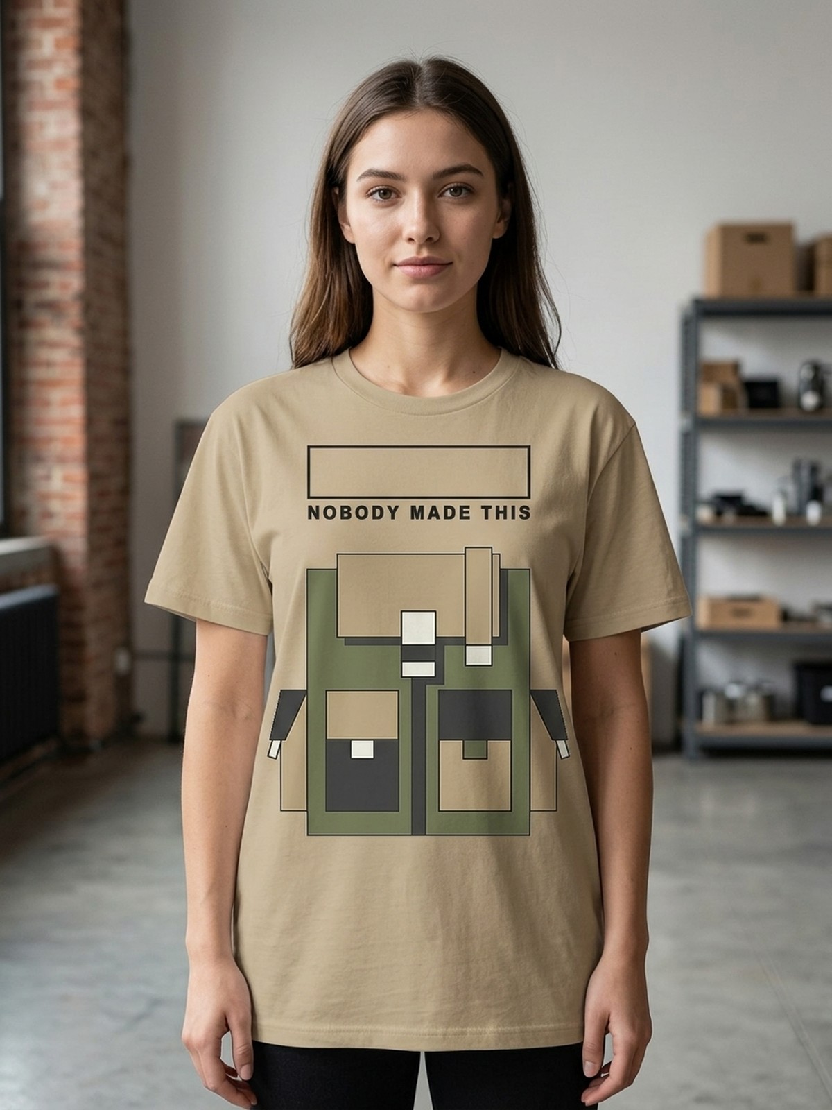 Item No. 0035. A shirt about Utilitarian Pocket Aesthetic. Rev A.
