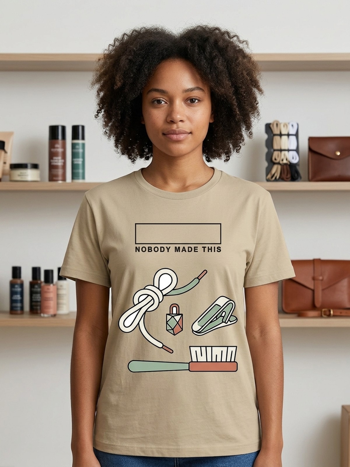 Item No. 0055. A shirt about The Rise of Shoe Accessories. Rev A.