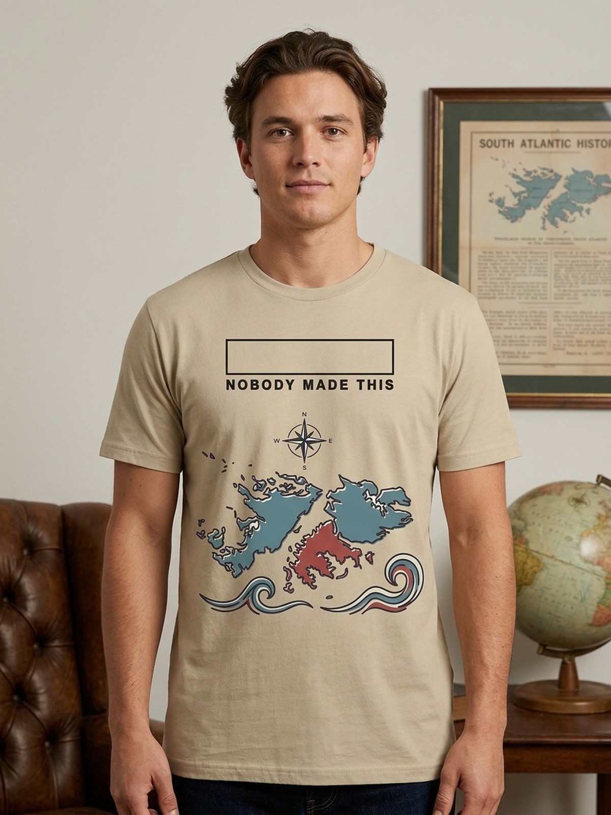 Item No. 0067. A shirt about Falklands History in Football Rivalry. Rev A.