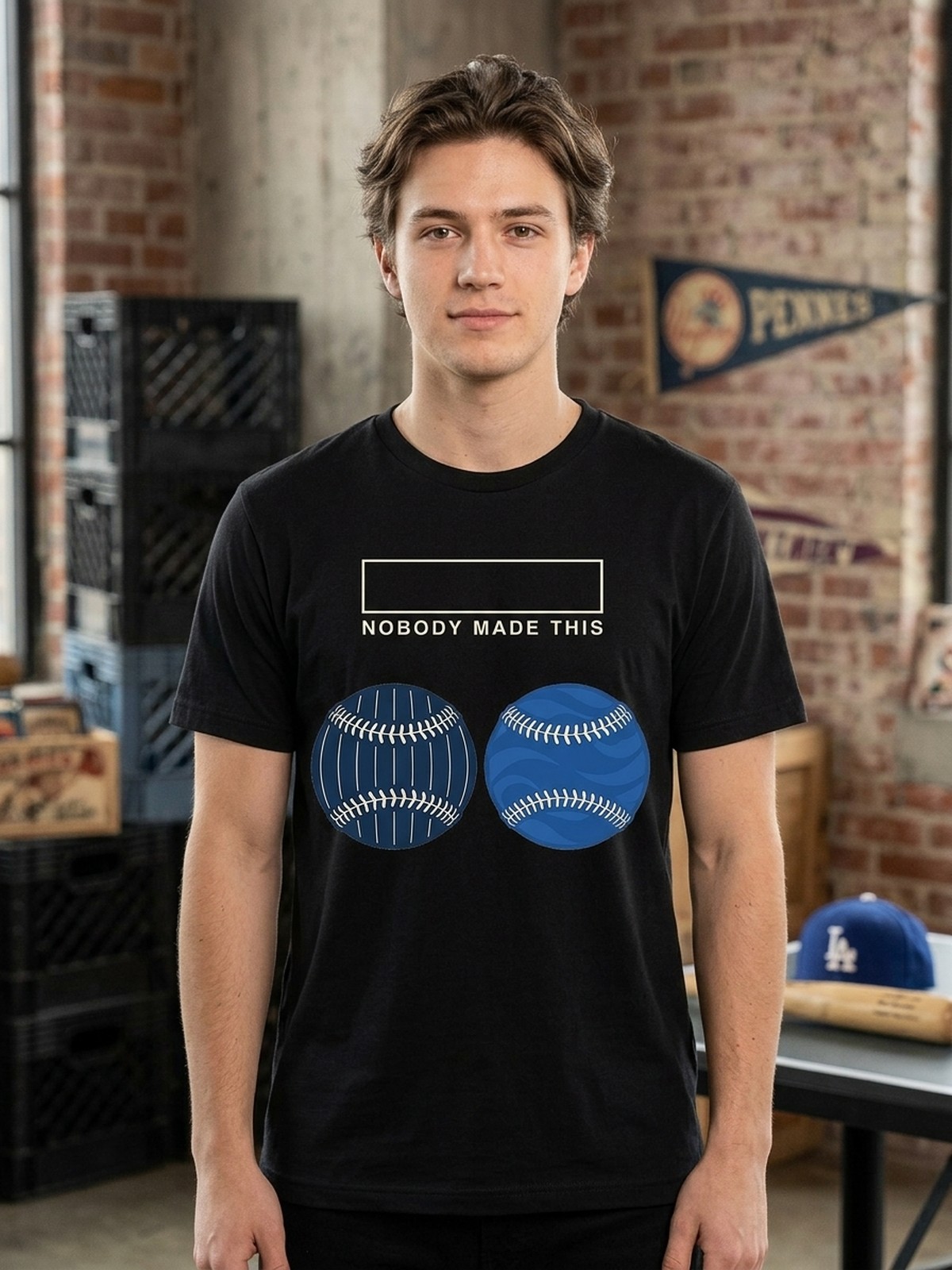 Item No. 0074. A shirt about Dodgers Yankees Showdown. Rev A.