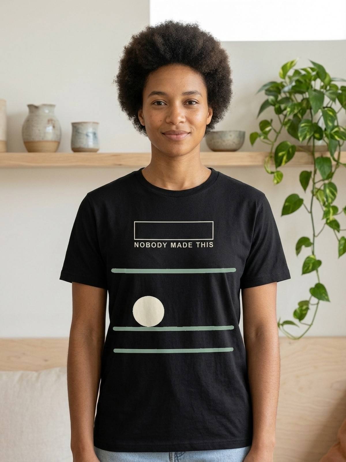 Item No. 0076. A shirt about Mindful Homekeeping. Rev A.
