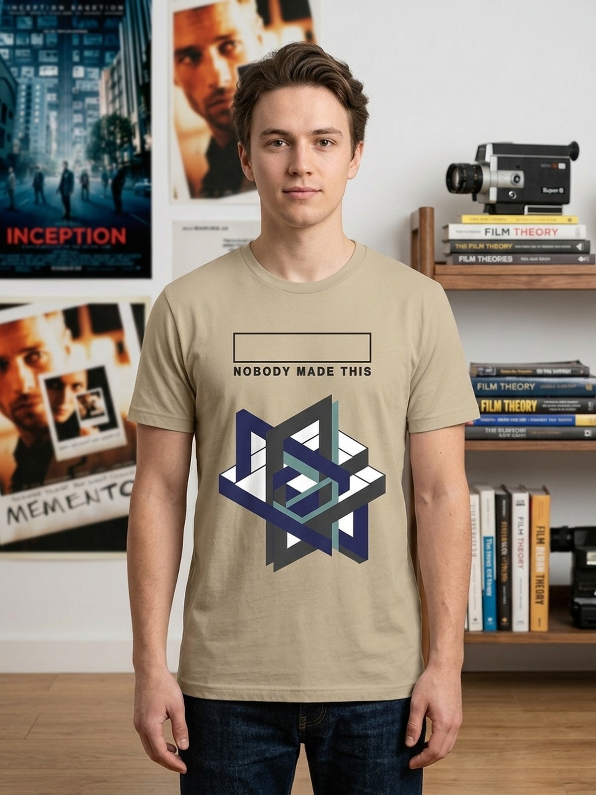 Item No. 0077. A shirt about Christopher Nolan Auteur Appreciation. Rev A.