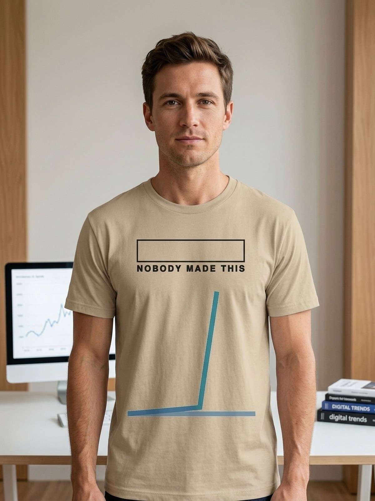 Item No. 0079. A shirt about Internet's 1000% Spike. Rev A.